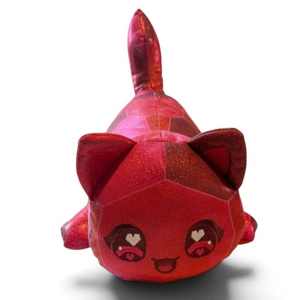 Aphmau MeeMeows Large Ruby Crystal Cat Plush